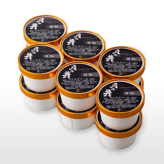 月の井 和の月酒粕アイス (100ml×12) ※ 送料込み