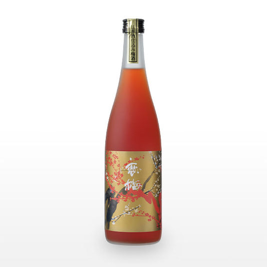 日本酒仕込み梅酒原酒　紅い恋梅　(720ml)